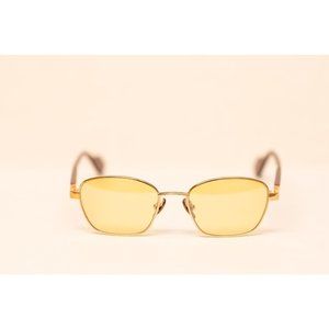 24k Pink Gold Unisex Burgundy Square Optic Eyewear - Delixs Eros DX006 04 VP09